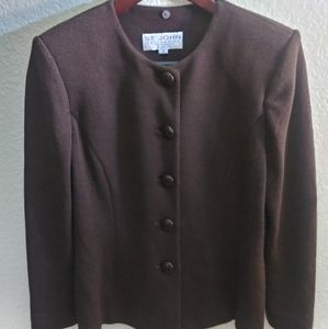 St. John button-up sweater